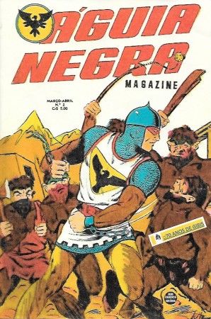 HQ* - ÁGUIA NEGRA - RGE - Nº 02 - Março/Abril 1955 - Um herói misterioso