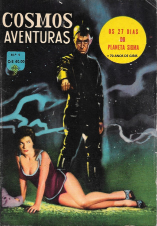 RF* - COSMOS AVENTURAS - N° 04 - Ediex - 1963 - c/Gene Barry e Valerie French -