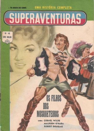 RF* - SUPERAVENTURAS - Ediex - nº 45 - 1964 - c/Cornel Wilde e Maureen O'Hara