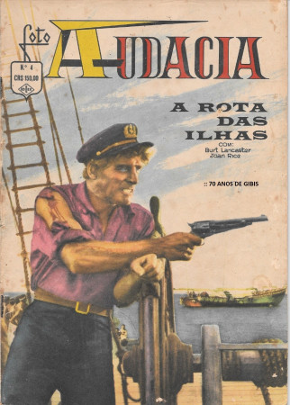 RF* - FOTO AUDÁCIA - Ediex - nº 04 - 1964 - c/Burt Lancaster "Sua Majestade, o Aventureiro"