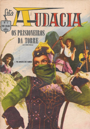 RF* - FOTO AUDÁCIA - Ediex - nº 02 - 1964 - c/Chelo Alonso e Rick Battaglia - "Os Prisioneiros da Torre"