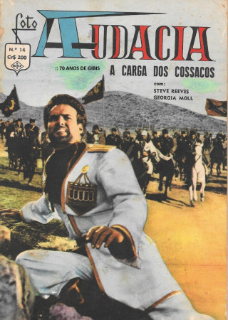 RF* - FOTO AUDÁCIA - Ediex - nº 14 - 1965 - c/Steve Reeves e Georgia Moll- "O Diabo Branco"