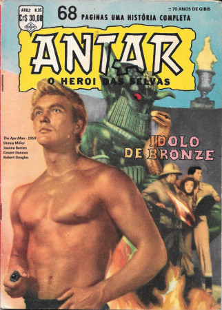 RF* - ANTAR - Ediex - nº 16 - Abril/1962 - c/Denny Miller e Joanna Barnes - "Tarzan, The Ape Man"