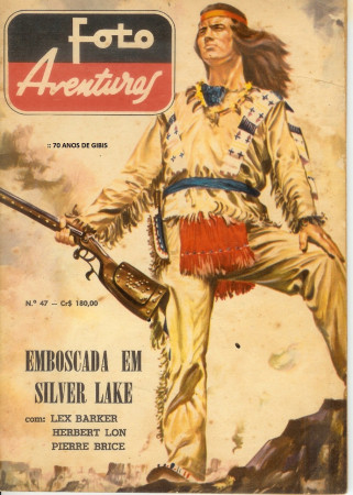 RF* - FOTO AVENTURAS - Ediex - nº 47 - 1964 - c/Pierre Brice e Lex Barker - "Winnetou - O Tesouro dos Renegados"